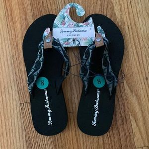 Tommy Bahama Flip Flops size 8 Woman’s NWT